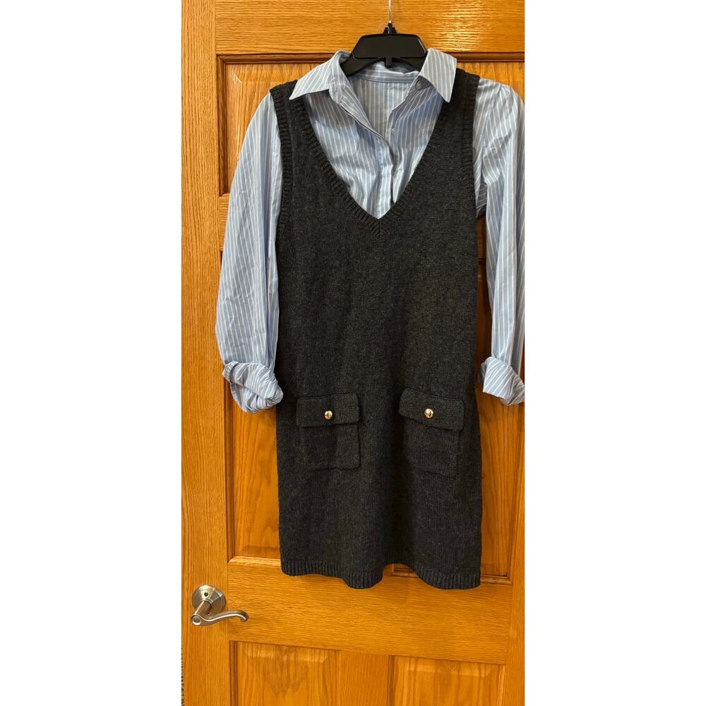 Chic CINQ À SEPT Vivianne Layered Look Dress - Size XS (NEW with Tags) - Picture 4 of 7